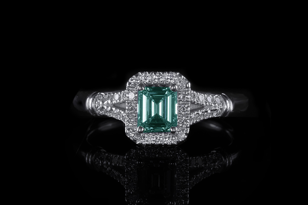 Годежен пръстен с диамант 6027