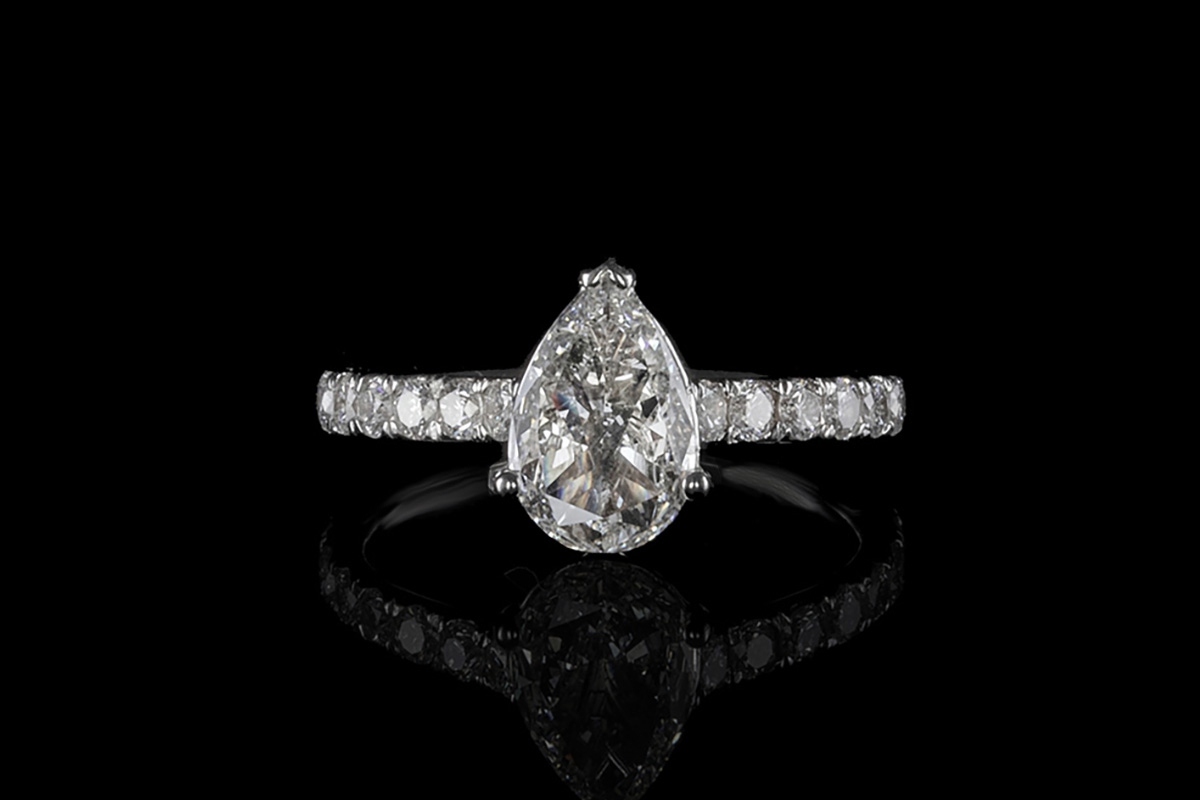 Годежен пръстен с диамант 20444